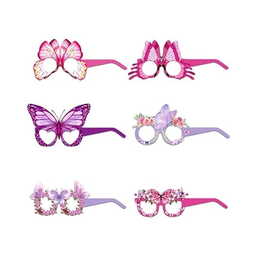 hardinox Schmetterling Party Geschenke, Schmetterling Party Dekorationen, Schmetterling Papier Brille, Schmetterling Party Foto Requisiten, Geburtstag Party Supplies, Kinder und Erwachsene Szene hardinox Schmetterling Party Geschenke, Schmetterling Party Dekorationen, Schmetterling Papier Brille, Schmetterling Party Foto Requisiten, Geburtstag Party Supplies, Kinder und Erwachsene Szene von hardinox