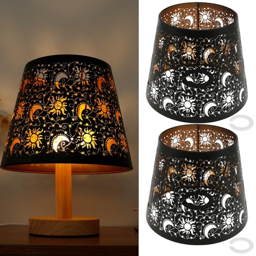 harupink 2 Stück Metalllampenschatten geätzter Kleiner Lampenschirm mit Muster dekorativer Lampenschatten Elegante einzigartige Lampenschirme für Tischlampen kleine Kronleuchter Wandlampen harupink 2 Stück Metalllampenschatten geätzter Kleiner Lampenschirm mit Muster dekorativer Lampenschatten Elegante einzigartige Lampenschirme für Tischlampen kleine Kronleuchter Wandlampen von harupink
