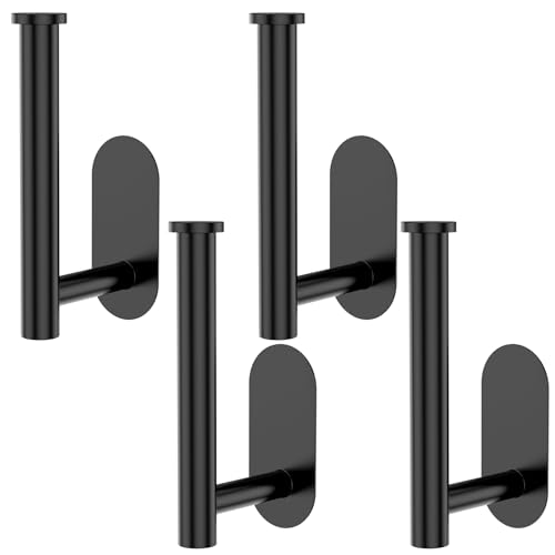 harupink 4 Stück U-Form Vorhanghalter,gardinenhalter aus Edelstahl,Dekorativer Vorhang-Raffhalter,Vorhanghalterungen für Vorhangquaste Vorhang,16 * 8.2 cm(Schwarz) von harupink