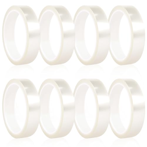 harupink 8 Rollen Hitzebeständiges Klebeband,20mm x 33m Klebeband Hitzebeständig Keine Rückstände Sublimationsklebeband für Pulverbeschichtung Sublimation isolierenden Leiterplattena(Transparent) harupink 8 Rollen Hitzebeständiges Klebeband,20mm x 33m Klebeband Hitzebeständig Keine Rückstände Sublimationsklebeband für Pulverbeschichtung Sublimation isolierenden Leiterplattena(Transparent) von harupink