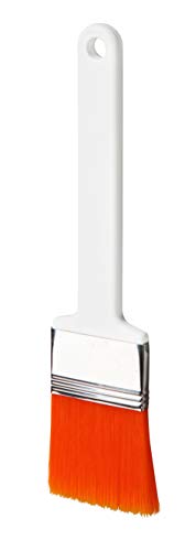 haug bürsten - Anti Bac Flachpinsel - Antibakteriell - Farbe: Weiß mit orangen Borsten - Größe: 225 x 50 x 45 mm - Made in Germany haug bürsten - Anti Bac Flachpinsel - Antibakteriell - Farbe: Weiß mit orangen Borsten - Größe: 225 x 50 x 45 mm - Made in Germany von haug bürsten