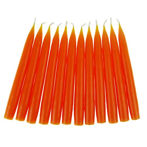 hdg Baumkerzen 12er Pack handgefertigte Kerzen aus Dänemark Ø 1,3 cm / 12 cm, Farbe:orange hdg Baumkerzen 12er Pack handgefertigte Kerzen aus Dänemark Ø 1,3 cm / 12 cm, Farbe:orange von hdg