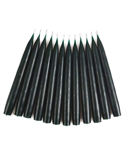 hdg Baumkerzen 12er Pack handgefertigte Kerzen aus Dänemark Ø 1,3 cm / 12 cm, Kerzen Farbe: tannen grün hdg Baumkerzen 12er Pack handgefertigte Kerzen aus Dänemark Ø 1,3 cm / 12 cm, Kerzen Farbe: tannen grün von hdg