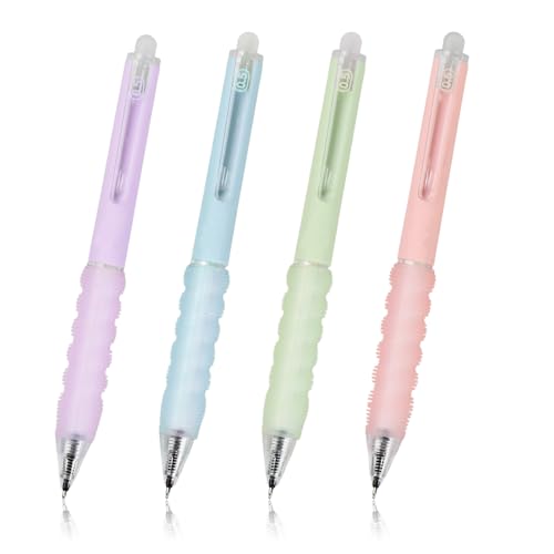 heavenlife 4 Stück Radierbarer Kugelschreiber, Schwarze Gelschreiber, 0,5mm Tintenroller Löschbar, Einziehbare Tintenroller Radierbar für Studenten Geschenk, Schul Bürobedarf heavenlife 4 Stück Radierbarer Kugelschreiber, Schwarze Gelschreiber, 0,5mm Tintenroller Löschbar, Einziehbare Tintenroller Radierbar für Studenten Geschenk, Schul Bürobedarf von heavenlife