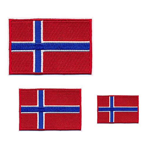 3 Königreich Norwegen Flaggen Oslo Norway Flags Patch Aufnäher Aufbügler Set 0639 3 Königreich Norwegen Flaggen Oslo Norway Flags Patch Aufnäher Aufbügler Set 0639 von hegibaer