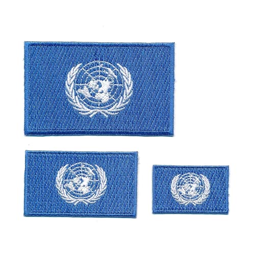 3 UNO Vereinte Nationen UN Flaggen Fahnen Patches Aufnäher Aufbügler Set 1209 3 UNO Vereinte Nationen UN Flaggen Fahnen Patches Aufnäher Aufbügler Set 1209 von hegibaer