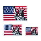 3 USA Flaggen Freiheitsstatue Statue of Liberty Amerika Aufnäher Aufbügler 0112 3 USA Flaggen Freiheitsstatue Statue of Liberty Amerika Aufnäher Aufbügler 0112 von hegibaer
