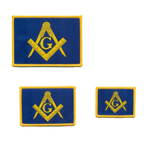 3er Set Masonic Winkel und Zirkel Freimaurer Patch Aufbügler Aufnäher 0848 3er Set Masonic Winkel und Zirkel Freimaurer Patch Aufbügler Aufnäher 0848 von hegibaer