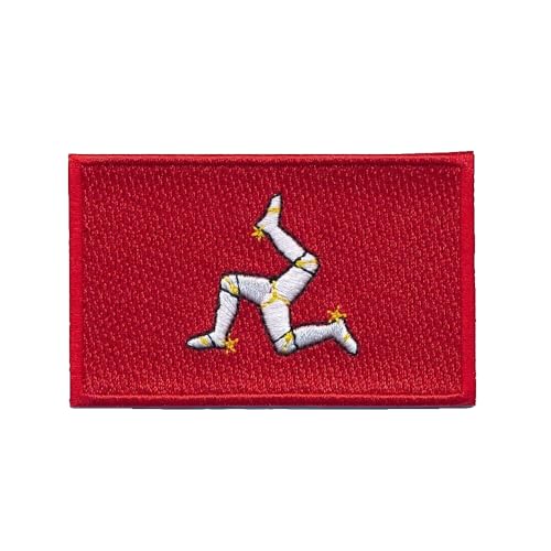 80 x 50 mm Isle of Man Flagge Douglas Flag Patch Aufnäher Aufbügler 0928 X 80 x 50 mm Isle of Man Flagge Douglas Flag Patch Aufnäher Aufbügler 0928 X von hegibaer