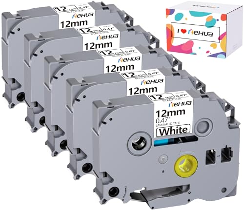 5X Hehua Kompatible für Brother TZe-231 Tz-231 p-touch Bänder Tz Tape 12mm 0.47 Schwarz auf weiß Schriftband, Ersatz für P Touch Cube h105 h100lb H107B pt-1000 pt-1010 e100 1280 900 h101c h100r d200 5X Hehua Kompatible für Brother TZe-231 Tz-231 p-touch Bänder Tz Tape 12mm 0.47 Schwarz auf weiß Schriftband, Ersatz für P Touch Cube h105 h100lb H107B pt-1000 pt-1010 e100 1280 900 h101c h100r d200 von hehua