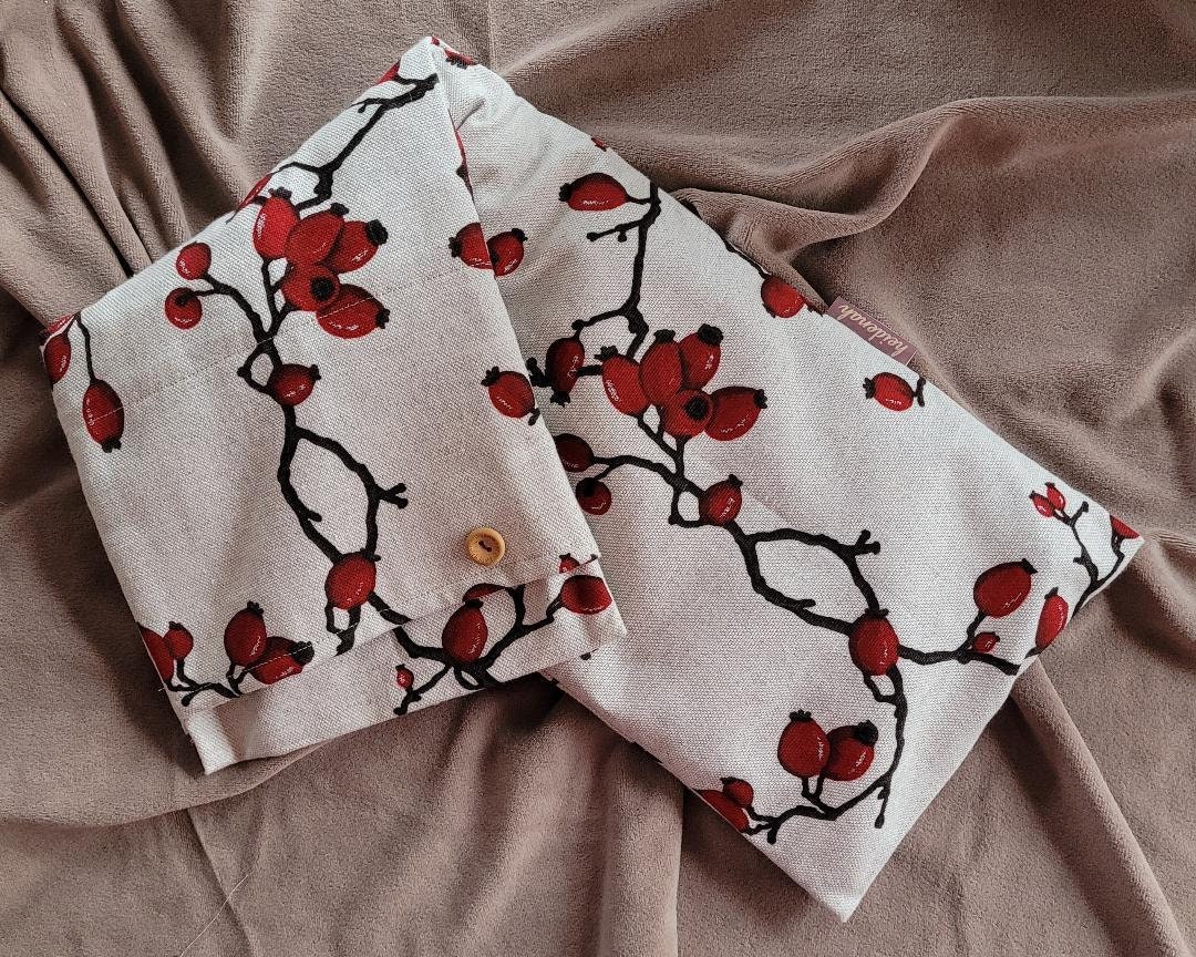 Wärmekissen Mit Bezug, Therapierapswärmekissen, Kühlkissen, Hagebutte, Körnerkissen, Bezug Waschbar, Nackenkissen, Heizkissen, Leinenlook Wärmekissen Mit Bezug, Therapierapswärmekissen, Kühlkissen, Hagebutte, Körnerkissen, Bezug Waschbar, Nackenkissen, Heizkissen, Leinenlook von heidenah