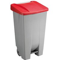 helit Mülleimer 120,0 l grau, rot helit Mülleimer 120,0 l grau, rot von helit