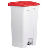 helit Mülleimer 90,0 l weiß, rot helit Mülleimer 90,0 l weiß, rot von helit