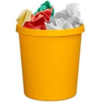 helit Papierkorb 18,0 l gelb helit Papierkorb 18,0 l gelb von helit