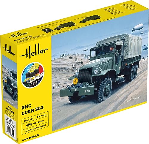Heller 57121 STARTER KIT GMC US-Truck 1/35 Heller 57121 STARTER KIT GMC US-Truck 1/35 von Heller