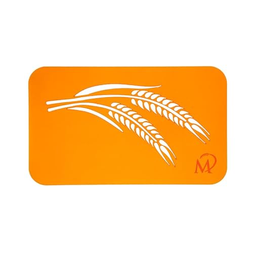 Brot-Schablone und Mehlschablone „Ähre“ 165×81 mm für Sauerteig, Brot, Kuchen, Schablonen zum Dekorieren, Backzubehör, Stencil von hello sweety