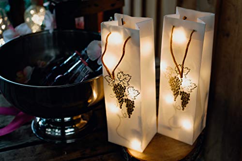 hellum 570984 Goldene Trauben Warmweiß LED Weiß, Gold hellum 570984 Goldene Trauben Warmweiß LED Weiß, Gold von hellum