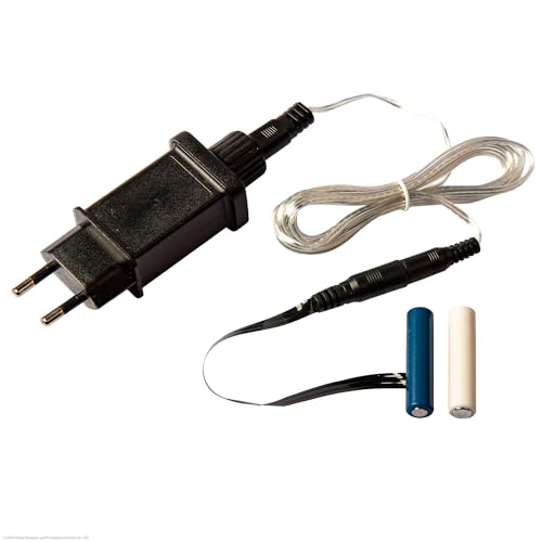 Hellum Batterie Adapter, 3V Netzteil Adapter Batterie-ersatz für AAA x 2 Stück Batterien, AAA x 2 Dummys Batterien Ersatz Netzteil mit 1,8m Zuleitung für batteriebetriebene Licht Dekoration 150834 Hellum Batterie Adapter, 3V Netzteil Adapter Batterie-ersatz für AAA x 2 Stück Batterien, AAA x 2 Dummys Batterien Ersatz Netzteil mit 1,8m Zuleitung für batteriebetriebene Licht Dekoration 150834 von hellum