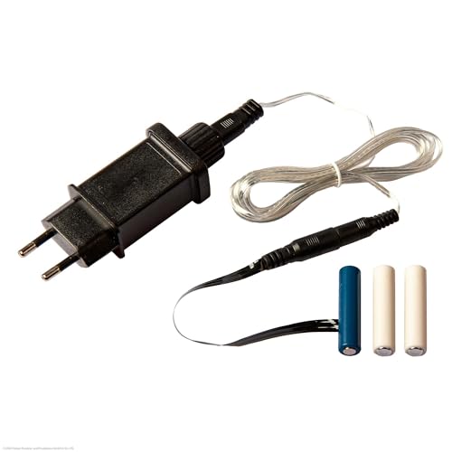 Hellum Batterie Adapter 3x AAA, Ersatz für 3x AAA Batterien 1,8m transparentes Kabel,4,5V Netzteil Adapter Dummy, für Deko batteriebetrieb 150841 Hellum Batterie Adapter 3x AAA, Ersatz für 3x AAA Batterien 1,8m transparentes Kabel,4,5V Netzteil Adapter Dummy, für Deko batteriebetrieb 150841 von hellum