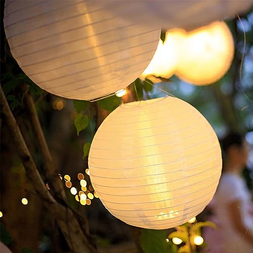 hellum LED Lampions außen wetterfest, 5x LED für Lampions mit Fernbedienung, 5x 30cm weiß, Batterie, Hochzeit, Gartenparty Deko, 150971 hellum LED Lampions außen wetterfest, 5x LED für Lampions mit Fernbedienung, 5x 30cm weiß, Batterie, Hochzeit, Gartenparty Deko, 150971 von hellum