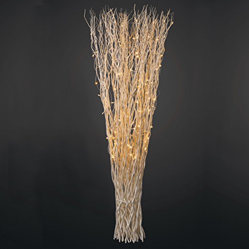 hellum 576283 LED-Weidenzweigbündel, 758 LEDs, warmweiß, H 200 cm mit 3m Kabel transparent hellum 576283 LED-Weidenzweigbündel, 758 LEDs, warmweiß, H 200 cm mit 3m Kabel transparent von hellum