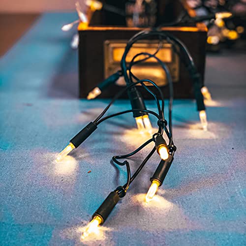 hellum Lichterkette 80 Lichter klar, Mini Lichterkette außen, Weihnachtsbaum, Party 21.85m <59 Lumen, Kabelfarbe grün 152531 hellum Lichterkette 80 Lichter klar, Mini Lichterkette außen, Weihnachtsbaum, Party 21.85m <59 Lumen, Kabelfarbe grün 152531 von hellum