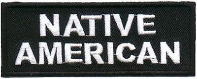 NATIVE AMERICAN Embroidered Biker Motorcycle Indian MC Club Vest Patch PAT-1272 by heygidday NATIVE AMERICAN Embroidered Biker Motorcycle Indian MC Club Vest Patch PAT-1272 by heygidday von heygidday