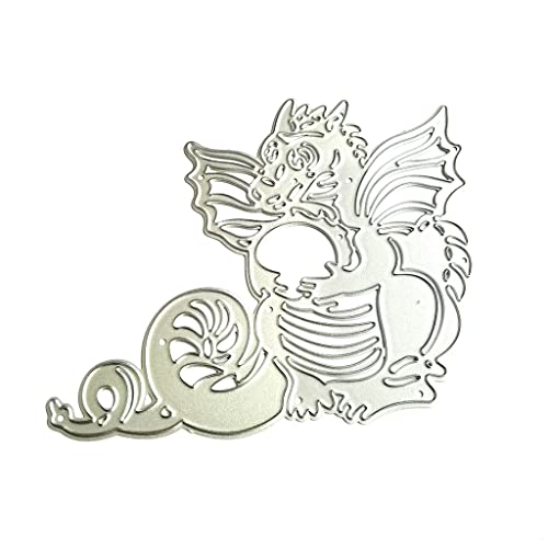 hfior Stanzschablone, Drachen, Scrapbooking Cutting Dies Stanzformen Für DIY Album, Karten von UNGROL