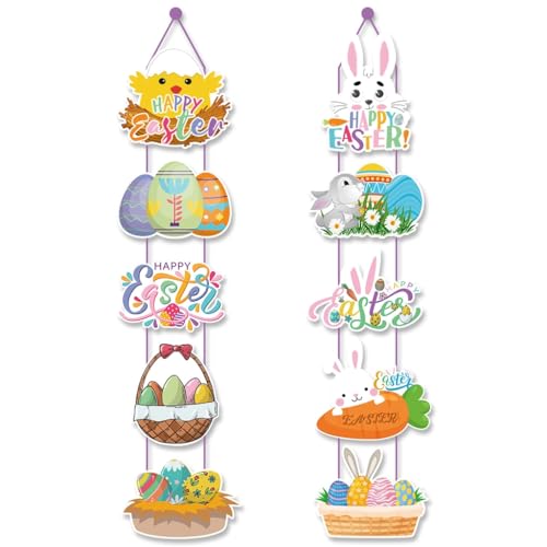 hgnxa 10 Stück/Set Dekoration Papier Tür Hängende Plaketten Schild Eier Anhänger für Zuhause Türhänger Tagesdekoration hgnxa 10 Stück/Set Dekoration Papier Tür Hängende Plaketten Schild Eier Anhänger für Zuhause Türhänger Tagesdekoration von hgnxa