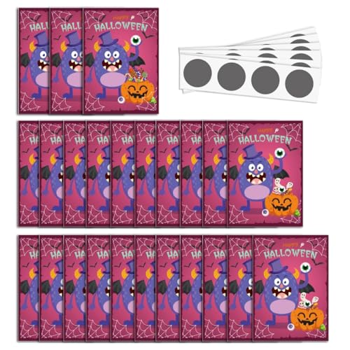 hgnxa 24pcs/set Festive Party Game Rubbelkarten Überraschung Reveal für Halloween Feiern 3 21 Karten hgnxa 24pcs/set Festive Party Game Rubbelkarten Überraschung Reveal für Halloween Feiern 3 21 Karten von hgnxa