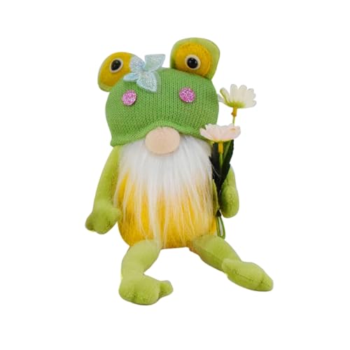 hgnxa Frosch Bauernhaus-Dekoration, Strickmütze, Frühlings-Tablett, Dekoration für Küche, Schreibtisch, Ornament, Urlaub hgnxa Frosch Bauernhaus-Dekoration, Strickmütze, Frühlings-Tablett, Dekoration für Küche, Schreibtisch, Ornament, Urlaub von hgnxa
