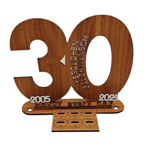 hgnxa Geburtstag Geld Holz Deko Ornament Tischdekoration für Zuhause Schlafzimmer Schlafsaal Party Dekoration hgnxa Geburtstag Geld Holz Deko Ornament Tischdekoration für Zuhause Schlafzimmer Schlafsaal Party Dekoration von hgnxa
