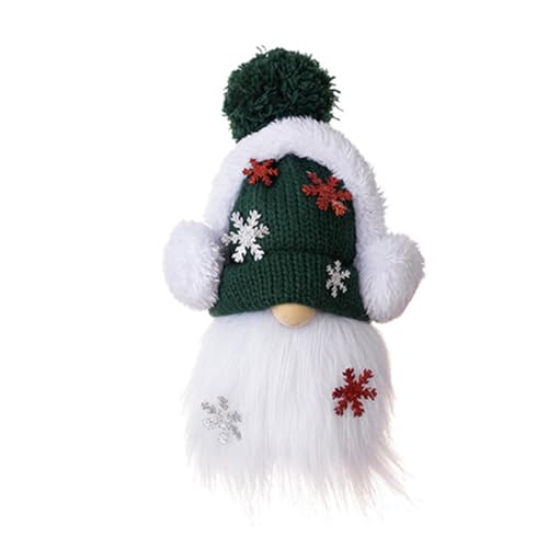 hgnxa Nordische Weihnachtsmütze mit Ohrenschützer, weihnachtliche gesichtslose Ornamente, festliche Dekoration für hgnxa Nordische Weihnachtsmütze mit Ohrenschützer, weihnachtliche gesichtslose Ornamente, festliche Dekoration für von hgnxa