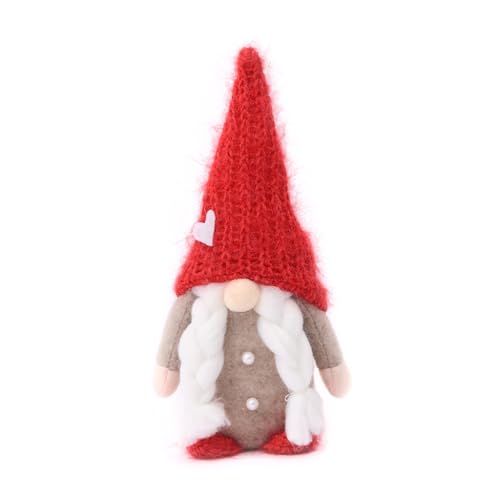 hgnxa Strickmütze, Herz, dekorative gesichtslose Ornamente für Zuhause, Schlafzimmer, Schlafsaal, Sofa, Dekoration, Geschenk hgnxa Strickmütze, Herz, dekorative gesichtslose Ornamente für Zuhause, Schlafzimmer, Schlafsaal, Sofa, Dekoration, Geschenk von hgnxa