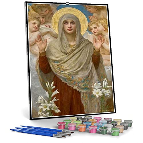 Malen nach Zahlen Kits für Erwachsene und Kinder Ora Pro Nobis Malen von William-Adolphe Bouguereau Malen nach Zahlen Kit auf Leinwand für Anfänger Malen nach Zahlen Kits für Erwachsene und Kinder Ora Pro Nobis Malen von William-Adolphe Bouguereau Malen nach Zahlen Kit auf Leinwand für Anfänger von hhydzq