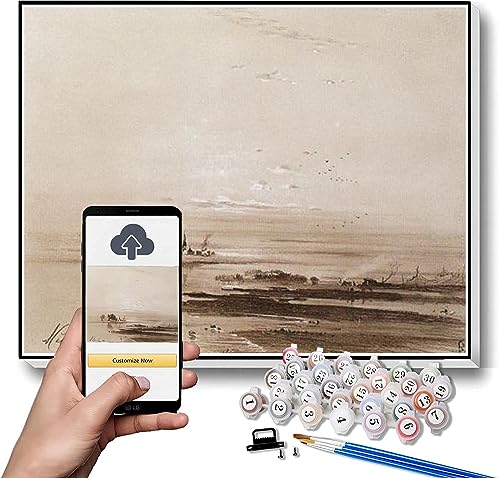 Malen nach Zahlen für Erwachsene, Frühjahr, Flutmalerei von Aleksey Savrasov, Malen nach Zahlen, Kit für Kinder und Erwachsene Malen nach Zahlen für Erwachsene, Frühjahr, Flutmalerei von Aleksey Savrasov, Malen nach Zahlen, Kit für Kinder und Erwachsene von hhydzq