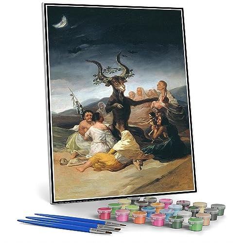 Malen nach Zahlen für Erwachsene Kits Hexen Sabbat Malen von Francisco Goya Malen nach Zahlen Kit für Kinder und Erwachsene Malen nach Zahlen für Erwachsene Kits Hexen Sabbat Malen von Francisco Goya Malen nach Zahlen Kit für Kinder und Erwachsene von hhydzq