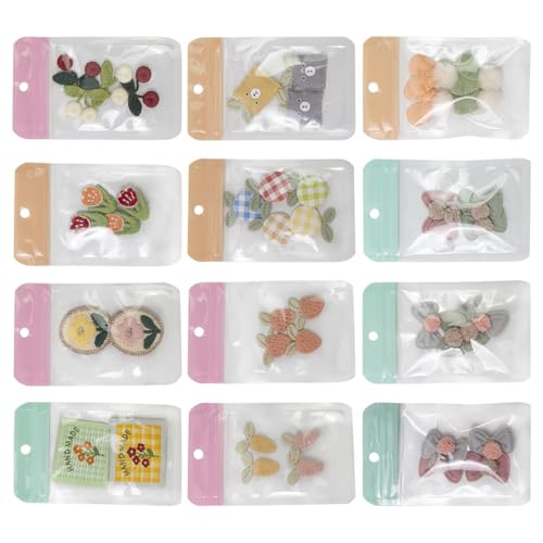 Stickpatches, gestickter Patch,Gestickte Blumenflecken niedlich 46x | Kleidung nähen Dekoration Kleidung Löcher Reparieren Sie Accessoires für Pullover von higyee