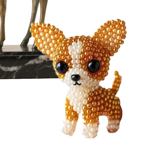 higyee Perlenstickerei Bastelset - 3D Tier Perlenstickerei Set Hund,Komplettes Bastelset Zubehör Für Zuhause Jugendliche Mädchen Frauen Enthusiasten higyee Perlenstickerei Bastelset - 3D Tier Perlenstickerei Set Hund,Komplettes Bastelset Zubehör Für Zuhause Jugendliche Mädchen Frauen Enthusiasten von higyee