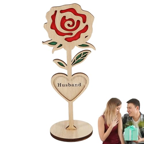 higyee Valentinstag-Tischdekorationsschild, Valentinstag-Tischschild, Romantische Tischdekoration, Blumenschild, Tischdekoration, Holzhandwerk, Valentinstagsschild, Bauernhaus-Dekoration, higyee Valentinstag-Tischdekorationsschild, Valentinstag-Tischschild, Romantische Tischdekoration, Blumenschild, Tischdekoration, Holzhandwerk, Valentinstagsschild, Bauernhaus-Dekoration, von higyee