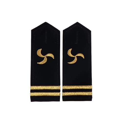 1 Paar Kleidung Dekoration Epauletten Crewman Epaulets Craft Schulter abzeichen DIY Kleidung Dekor Zubehör von hiwhale