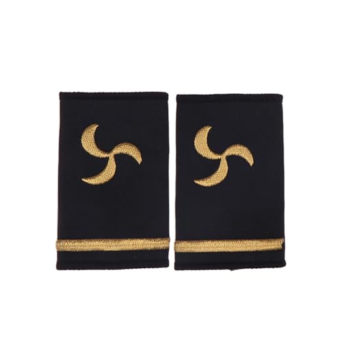 1 Paar Kleidung Dekoration Epauletten Crewman Epaulets Craft Schulter abzeichen DIY Kleidung Dekor Zubehör von hiwhale