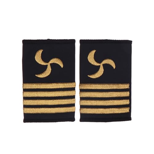 1 Paar Kleidung Dekoration Epauletten Crewman Epaulets Craft Schulter abzeichen DIY Kleidung Dekor Zubehör von hiwhale