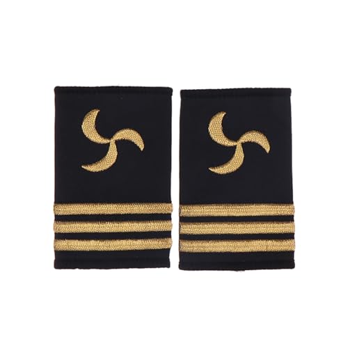 1 Paar Kleidung Dekoration Epauletten Crewman Epaulets Craft Schulter abzeichen DIY Kleidung Dekor Zubehör von hiwhale