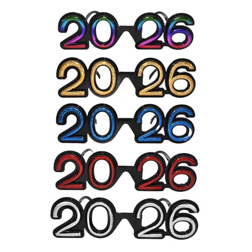 2026 Anzahl Brillen 2026 Frohes Neues Jahr Brille Diamant Glitter Sonnenbrille Cosplay Prop Xmas Party Dekoration Lustige Gläser 2026 Anzahl Brillen 2026 Frohes Neues Jahr Brille Diamant Glitter Sonnenbrille Cosplay Prop Xmas Party Dekoration Lustige Gläser von hiwhale