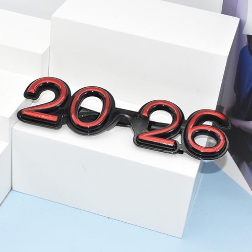 2026 Anzahl Brillen 2026 Frohes Neues Jahr Brille Diamant Glitter Sonnenbrille Cosplay Prop Xmas Party Dekoration Lustige Gläser von hiwhale