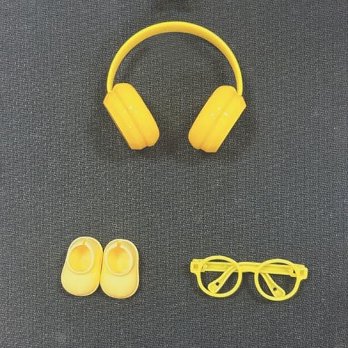 3 Teile/Satz geeignet für 15-17cm Puppen Bekleidung Zubehör Mini Brillen Schuhe Kopfhörer DIY Zubehör Spielzeug Geschenke 3 Teile/Satz geeignet für 15-17cm Puppen Bekleidung Zubehör Mini Brillen Schuhe Kopfhörer DIY Zubehör Spielzeug Geschenke von hiwhale