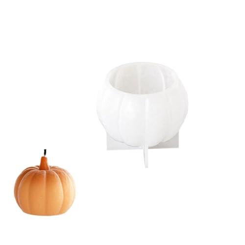 3D Kürbis Silikon Form für Duft kerze leicht Demold Halloween Harz Formen Thanksgiving Geschenke von hiwhale