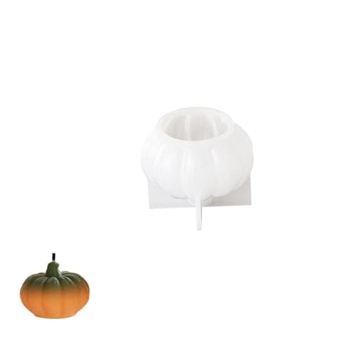 3D Kürbis Silikon Form für Duft kerze leicht Demold Halloween Harz Formen Thanksgiving Geschenke von hiwhale