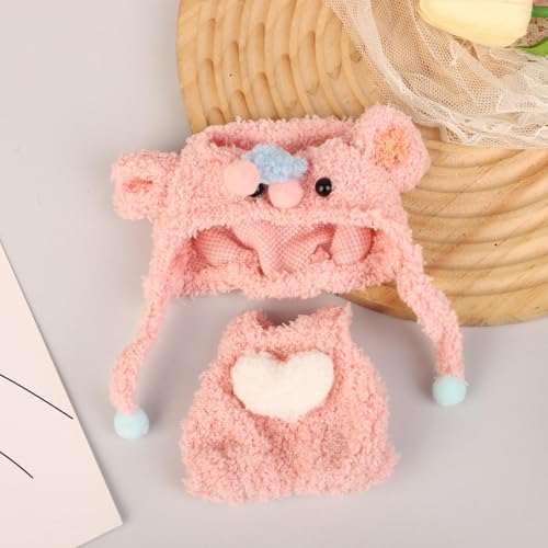 Niedliche Plüsch Kleidung Anzug für 17CM Puppen Kleidung Mini-Set Zubehör kleine Kleidung Kinder Spielzeug Dekoration Niedliche Plüsch Kleidung Anzug für 17CM Puppen Kleidung Mini-Set Zubehör kleine Kleidung Kinder Spielzeug Dekoration von hiwhale
